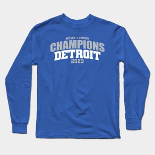 Detroit Football - Division Champions 2023 Long Sleeve T-Shirt